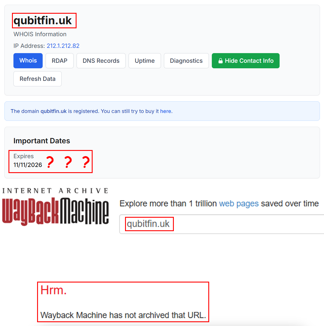 Лжеброкер Qubitfin (qubitfin.uk). Отзывы и возврат денег - 2