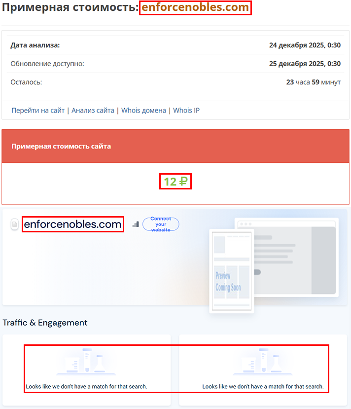 Мошеннический брокер Enforcenobles (enforcenobles.com). Отзывы и возврат денег - 3