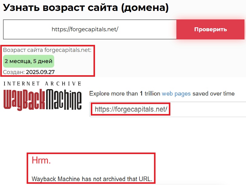 Лжеброкер Forgecapitals (forgecapitals.net). Отзывы и возврат денег - 2