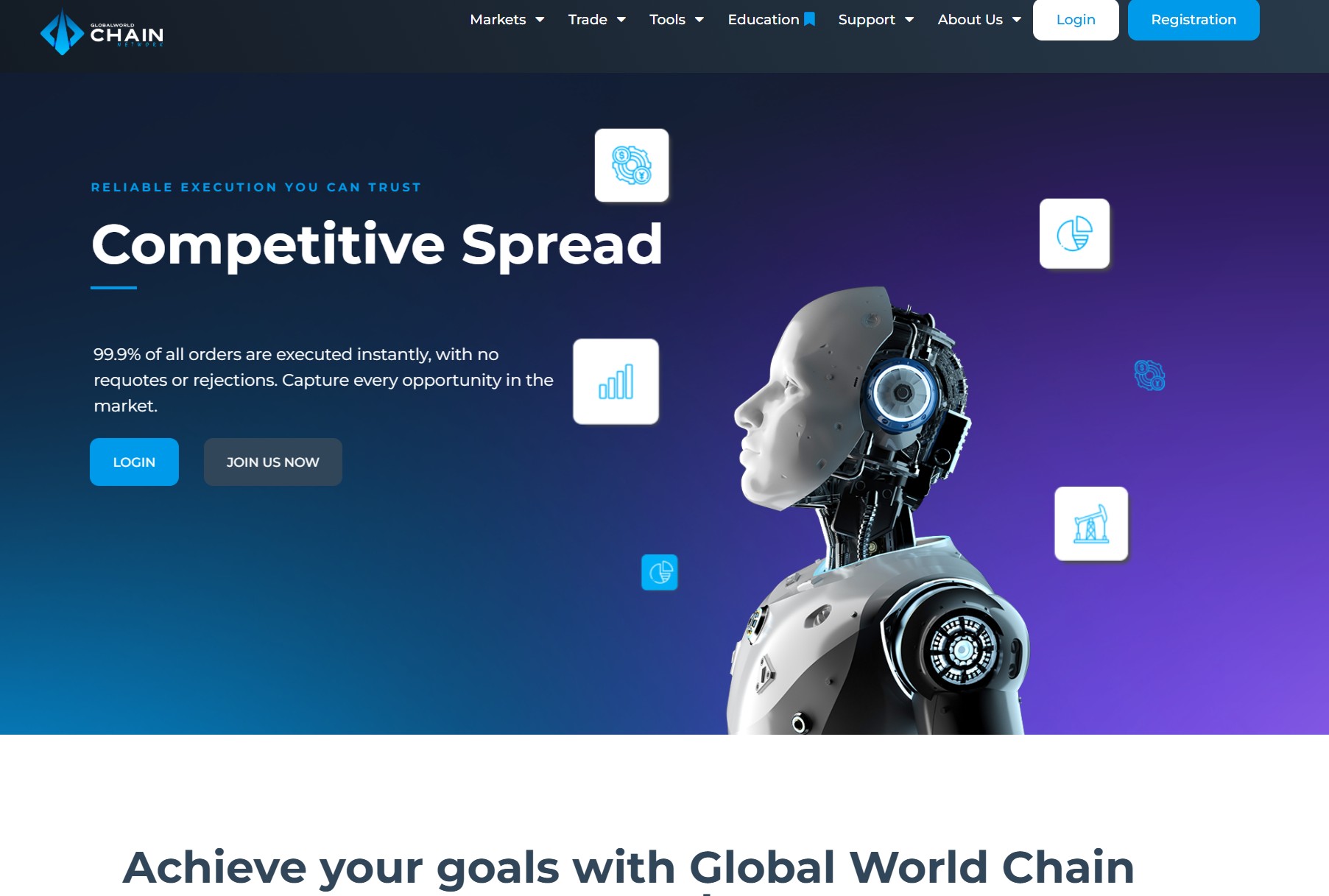 Лжеброкер Global World Chain Network (globalworldchainnetwork.com). Отзывы и возврат денег - 1