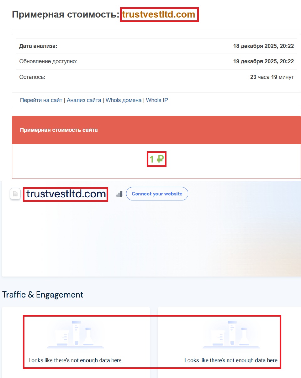 Лжеброкер TrustVest (trustvestltd.com). Отзывы и возврат денег - 3