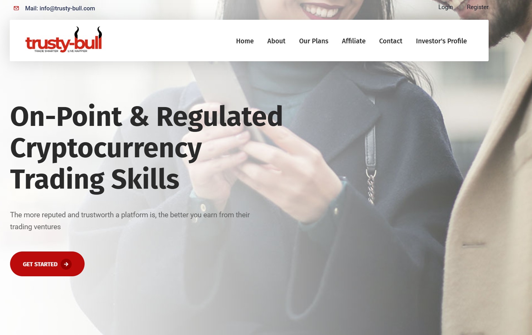 Фальшивый брокер Trusty Bull Ltd (trusty-bull.com). Отзывы и возврат денег - 1