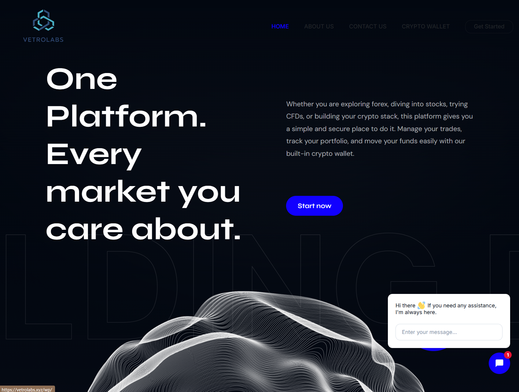 Лжеброкер Vetrolabs (vetrolabs.xyz). Отзывы и возврат денег - 1