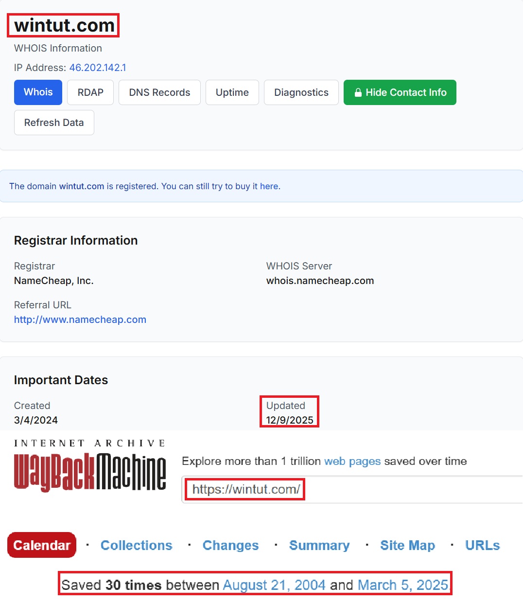 Мошеннический обменник Wintut (wintut.com). Отзывы и возврат денег - 2