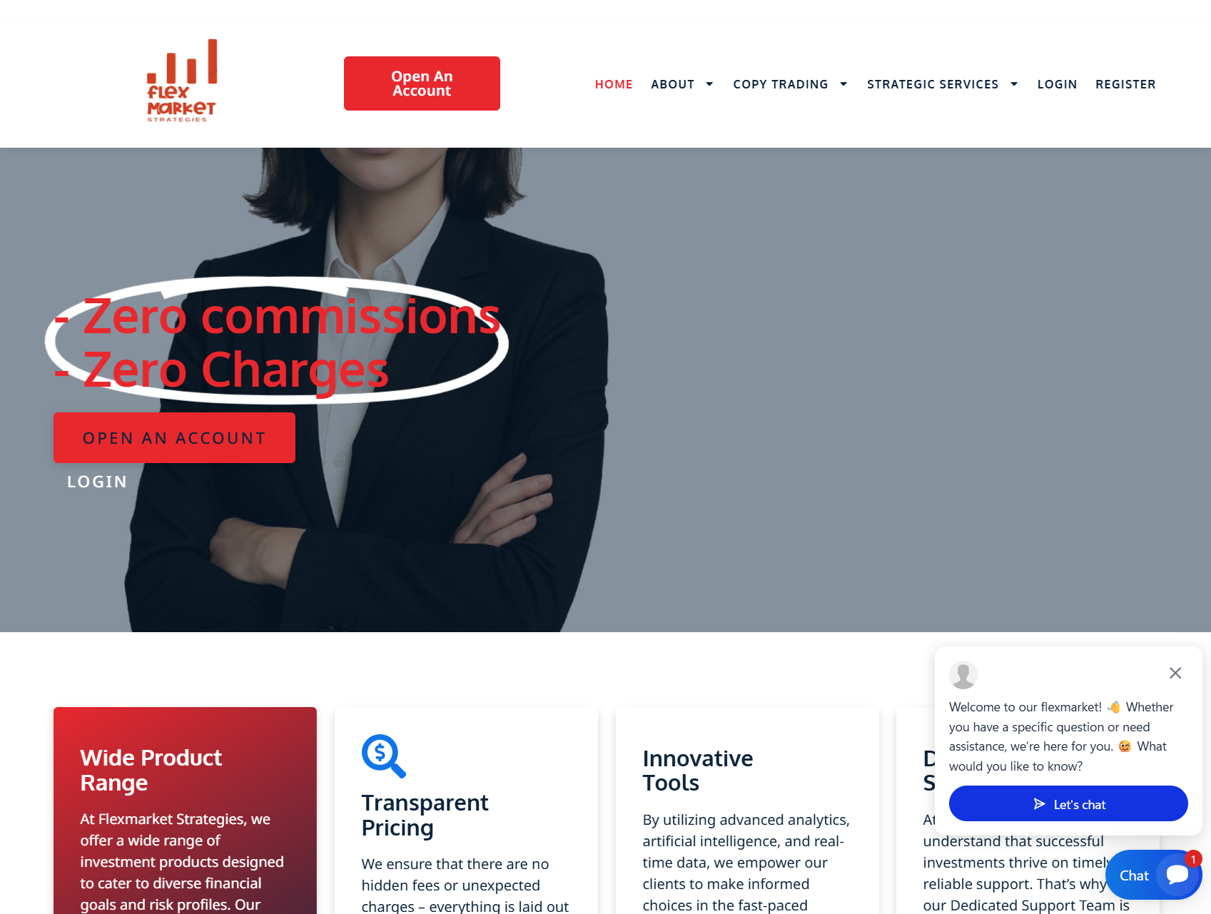 Аферистский брокер Flex Market Strategies (flexmarketstrategies.com). Отзывы и возврат денег - 1