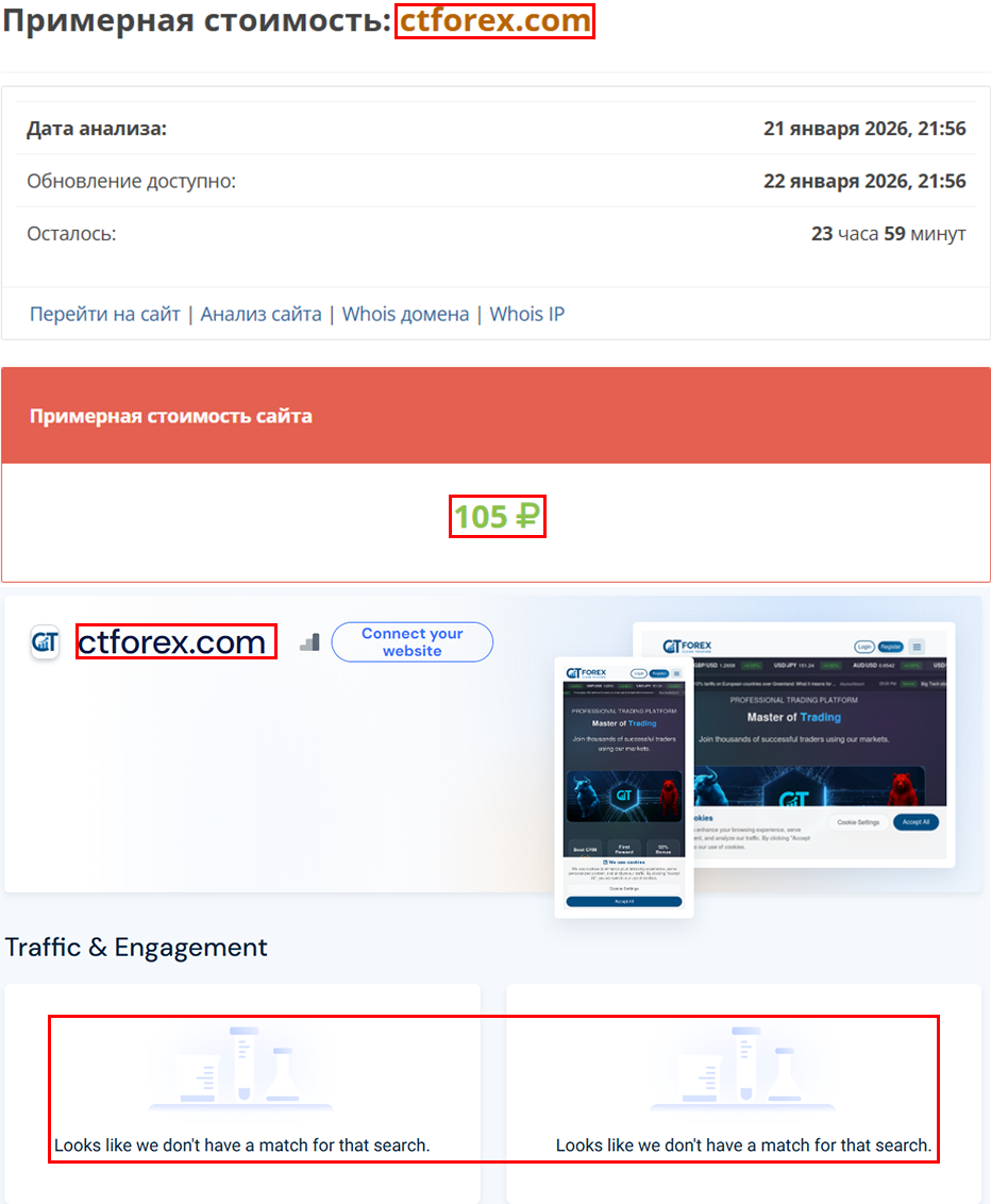 Мошеннический брокер CT Forex (ctforex.com). Отзывы и возврат денег - 4