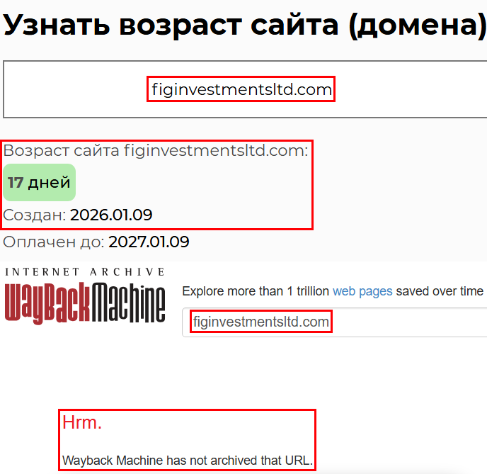 Брокер-мошенник FIG Investments Ltd (figinvestmentsltd.com). Отзывы и возврат денег - 2