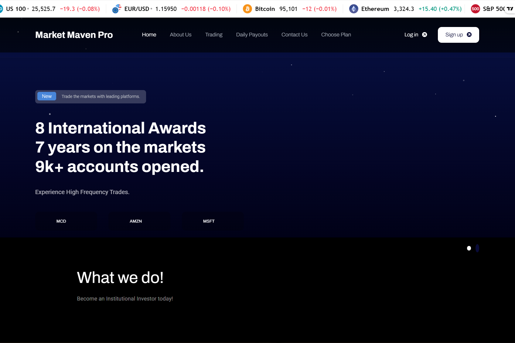 Лжеброкер Market Maven Pro (marketmavenpro.com). Отзывы и возврат денег - 1