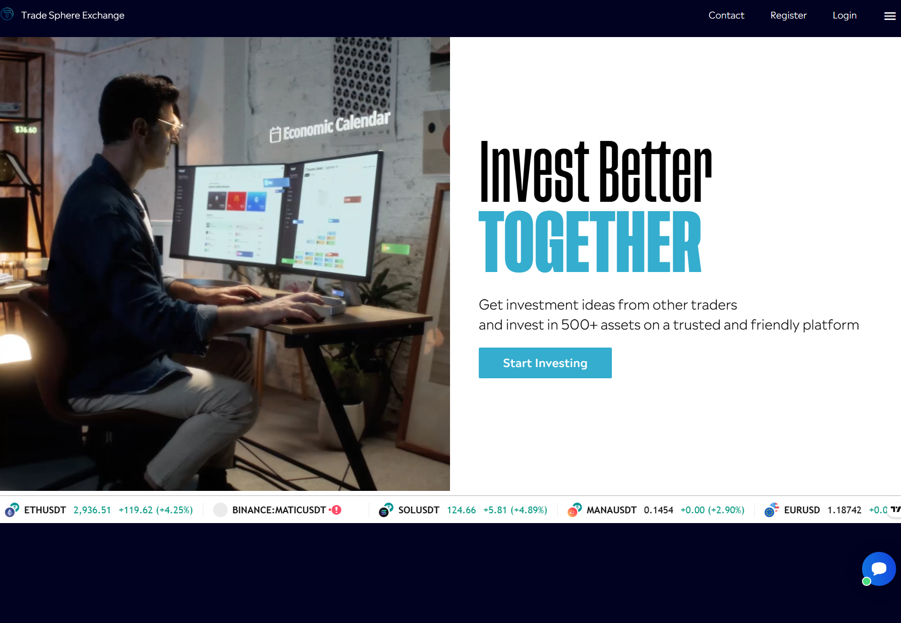 Лжеброкер Trade Sphere Exchange (tradesphereexchange.com). Отзывы и возврат денег - 1