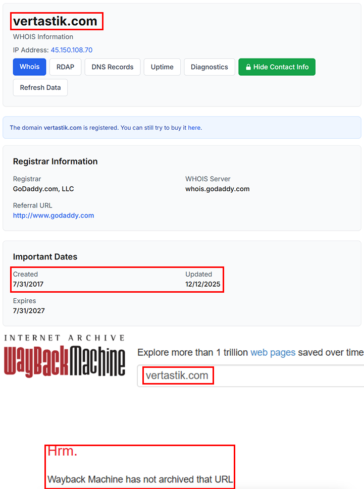 Мошеннический брокер Vertastik (vertastik.com). Отзывы и возврат денег - 2