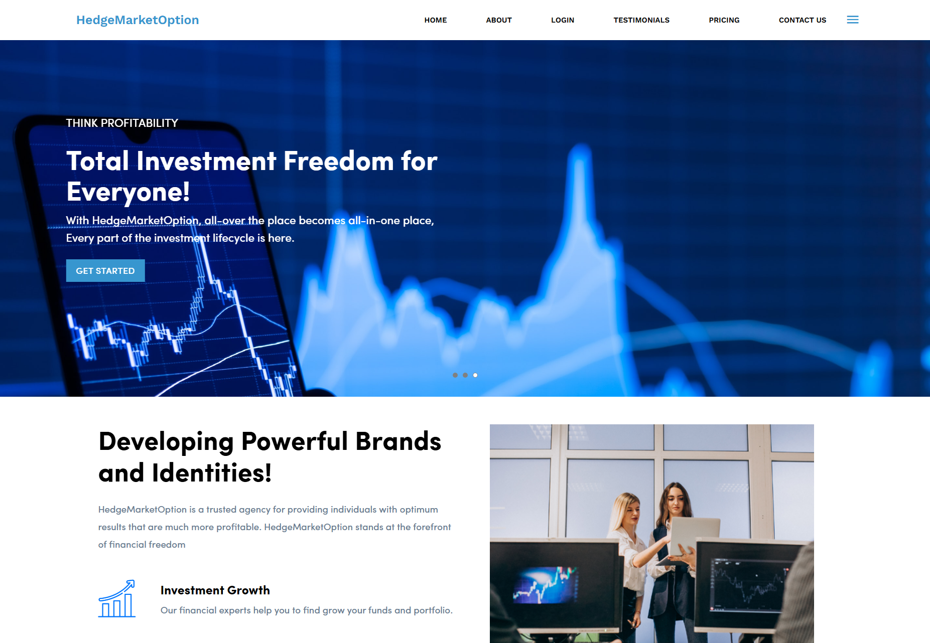 Аферистский брокер HedgeMarketOption (hedgemarketoption.com). Отзывы и возврат денег - 1