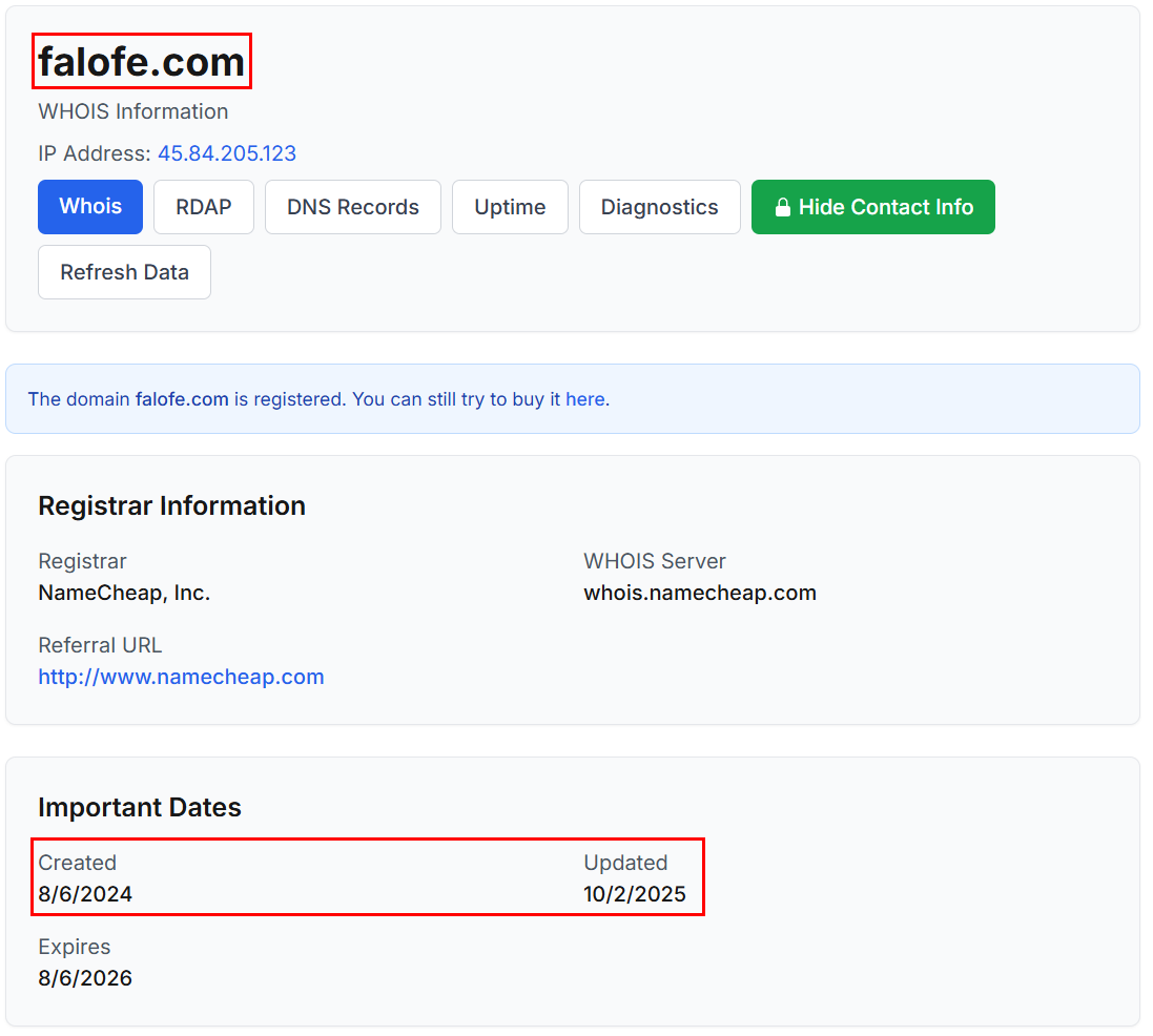 Мошеннический обменник Falofe (falofe.com). Отзывы и возврат денег - 2