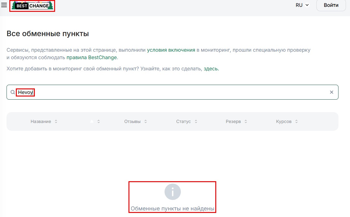 Мошеннический обменник Hevoy (hevoy.com). Отзывы и возврат денег - 5 Мошеннический обменник Hevoy (hevoy.com). Отзывы и возврат денег - 5