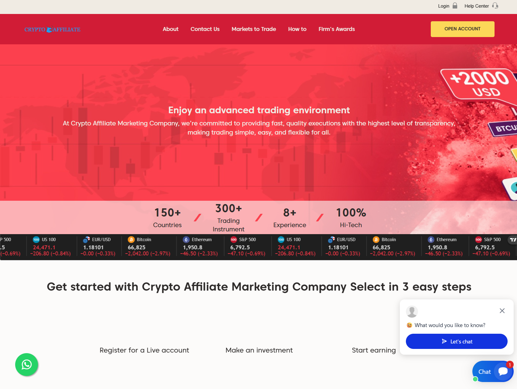 Аферистский брокер Crypto Affiliate Marketing (cryptoaffiliatemarket.com). Отзывы и возврат денег - 1