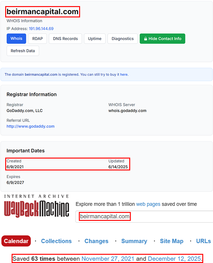 Фальшивый брокер Beirman Capital (beirmancapital.com). Отзывы и возврат денег - 2