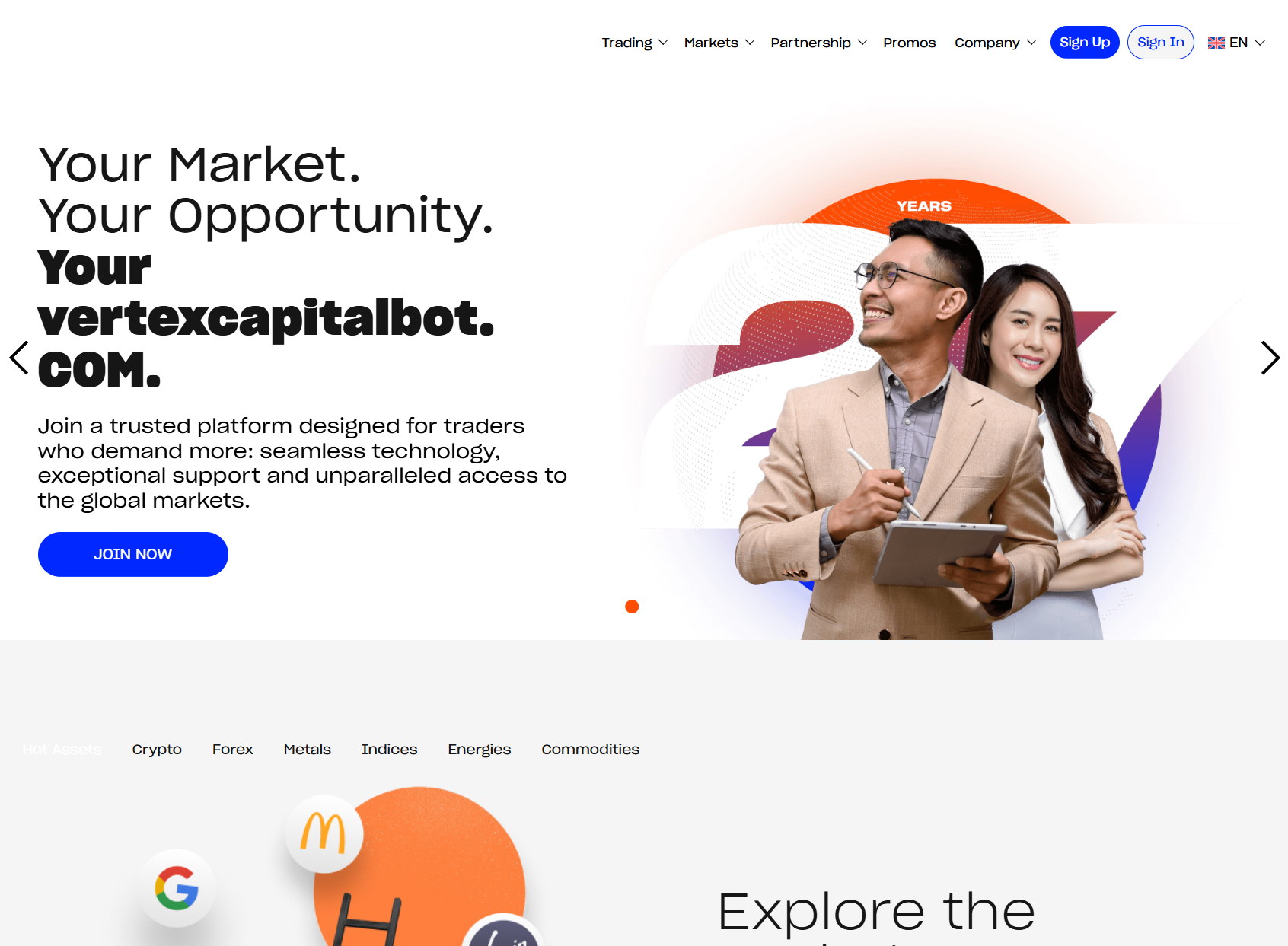 Псевдоброкер Vertexcapitalbot (vertexcapitalbot.com). Отзывы и возврат денег - 1