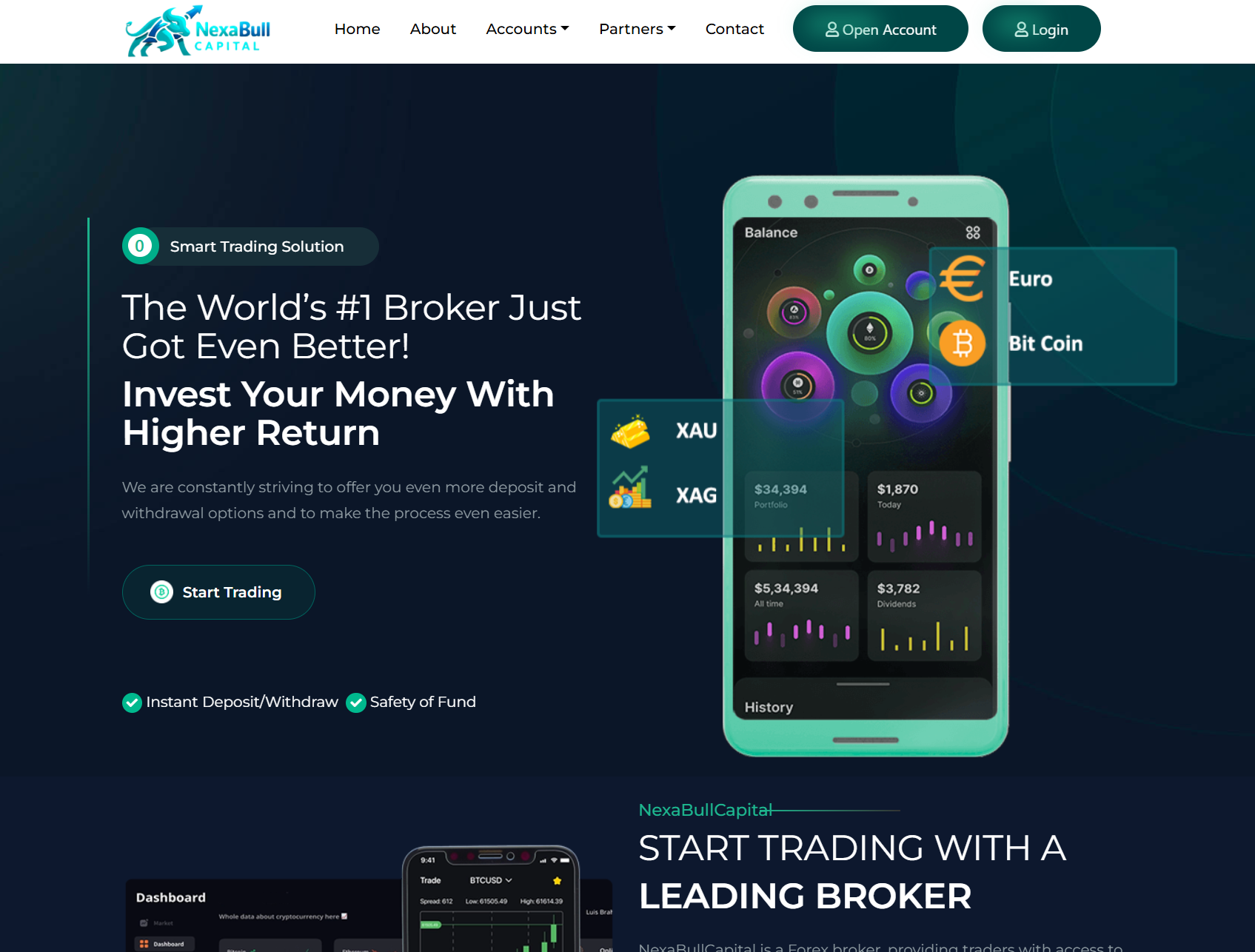 Мошеннический брокер NexaBull Capital (nexabullcapital.com). Отзывы и возврат денег - 1