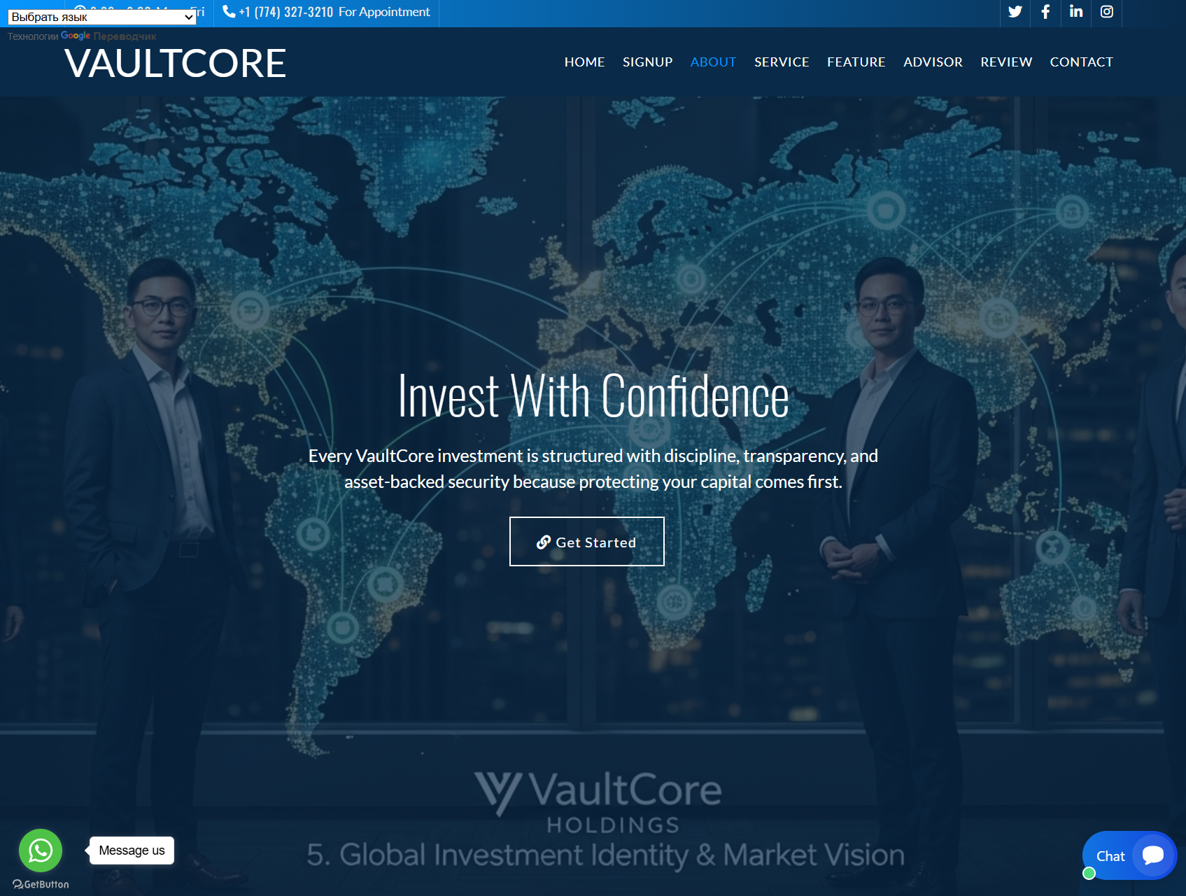 Лжеброкер VaultCore Holdings (vaultcoreholdings.ltd). Отзывы и возврат денег - 1 Лжеброкер VaultCore Holdings (vaultcoreholdings.ltd). Отзывы и возврат денег - 1