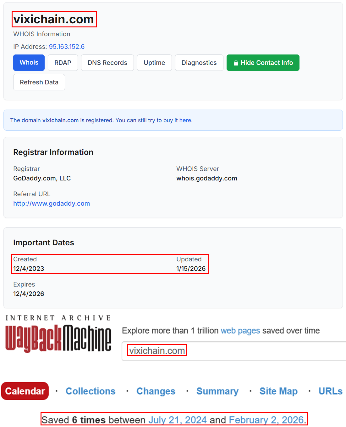 Мошеннический обменник VixiChain (vixichain.com). Отзывы и возврат денег - 3
