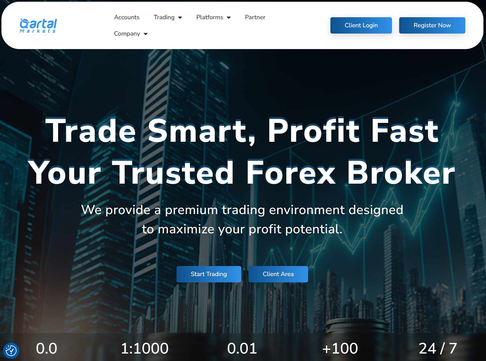 Аферистский брокер Qartal Markets (qartalmarkets.com). Отзывы и возврат денег - 1