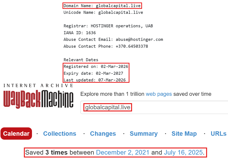 Лжеброкер Global Capital (globalcapital.live). Отзывы и возврат денег - 2 Лжеброкер Global Capital (globalcapital.live). Отзывы и возврат денег - 2