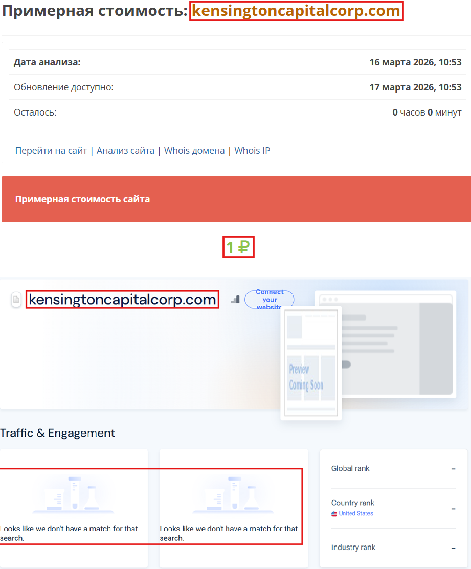Фальшивый брокер Kensington (kensingtoncapitalcorp.com). Отзывы и возврат денег - 3