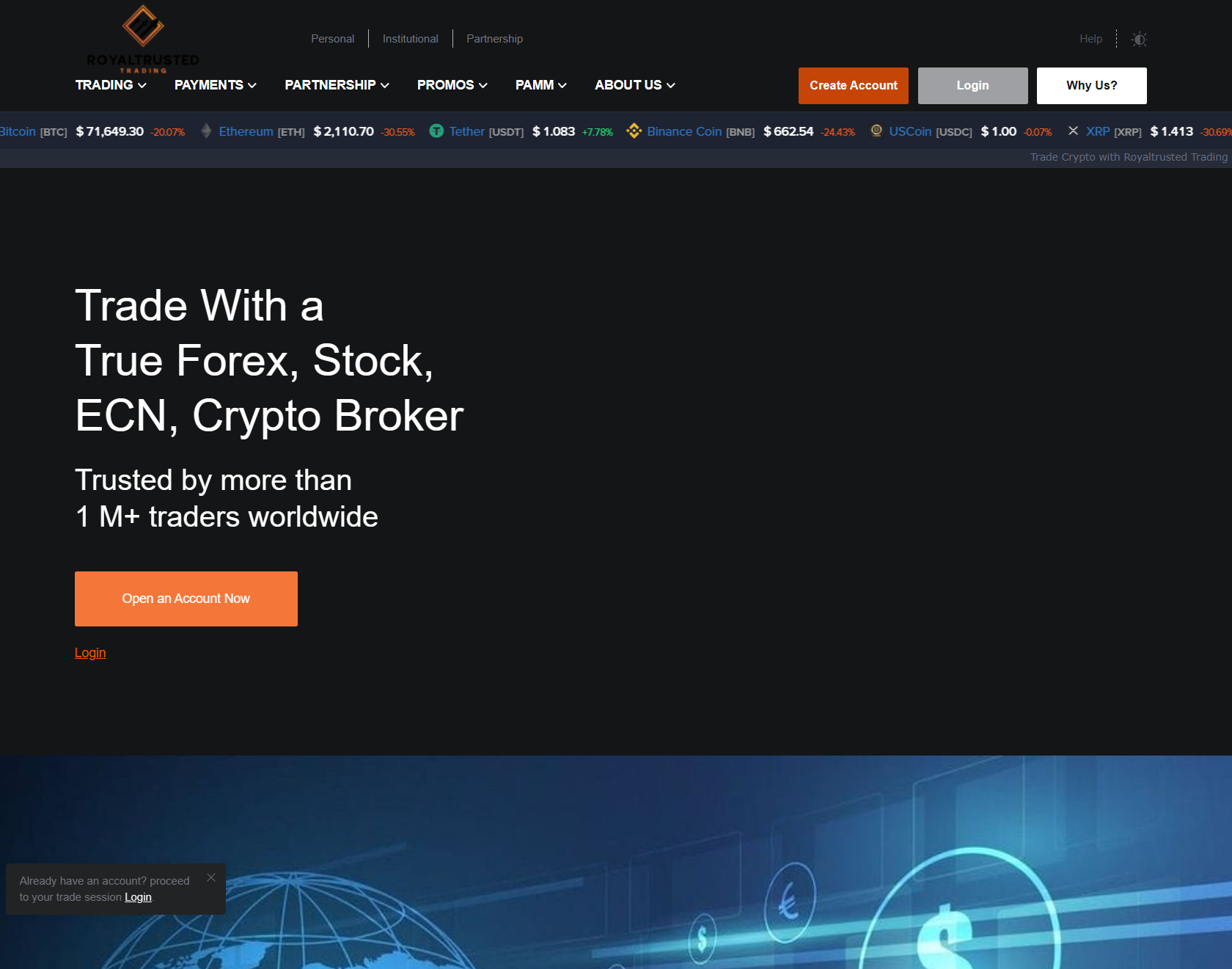 Аферистский брокер RoyalTrusted Trading (royaltrustedtrading.live). Отзывы и возврат денег - 1 Аферистский брокер RoyalTrusted Trading (royaltrustedtrading.live). Отзывы и возврат денег - 1