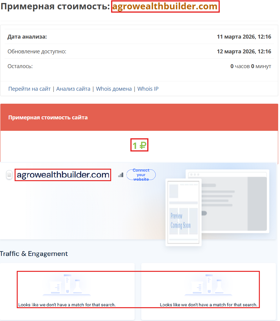Мошеннический брокер Agrowealth Builder (agrowealthbuilder.com). Отзывы и возврат денег - 3