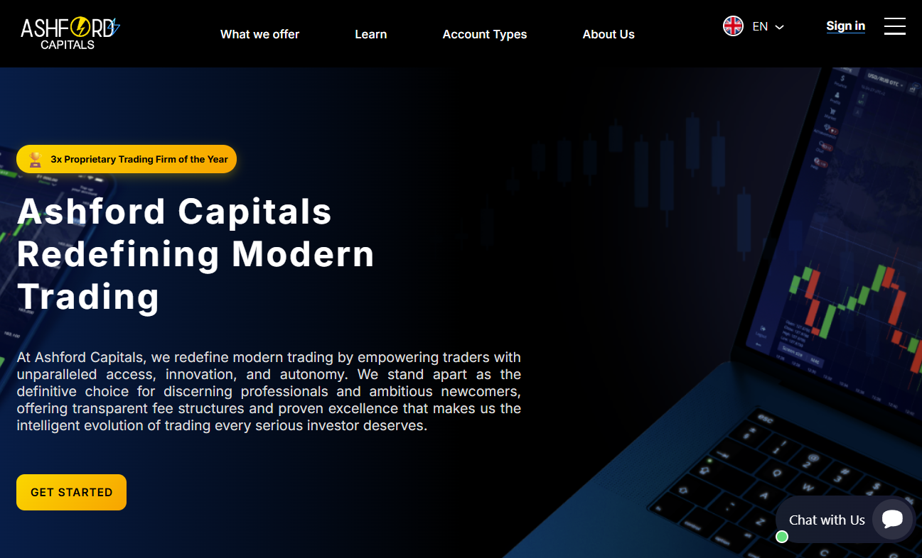 Фальшивый брокер Ashford Capitals (ashfordcapitals.com). Отзывы и возврат денег - 1