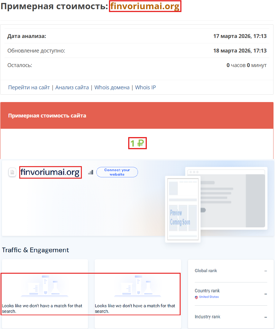Мошеннический брокер Finvorium AI (finvoriumai.org). Отзывы и возврат денег - 3