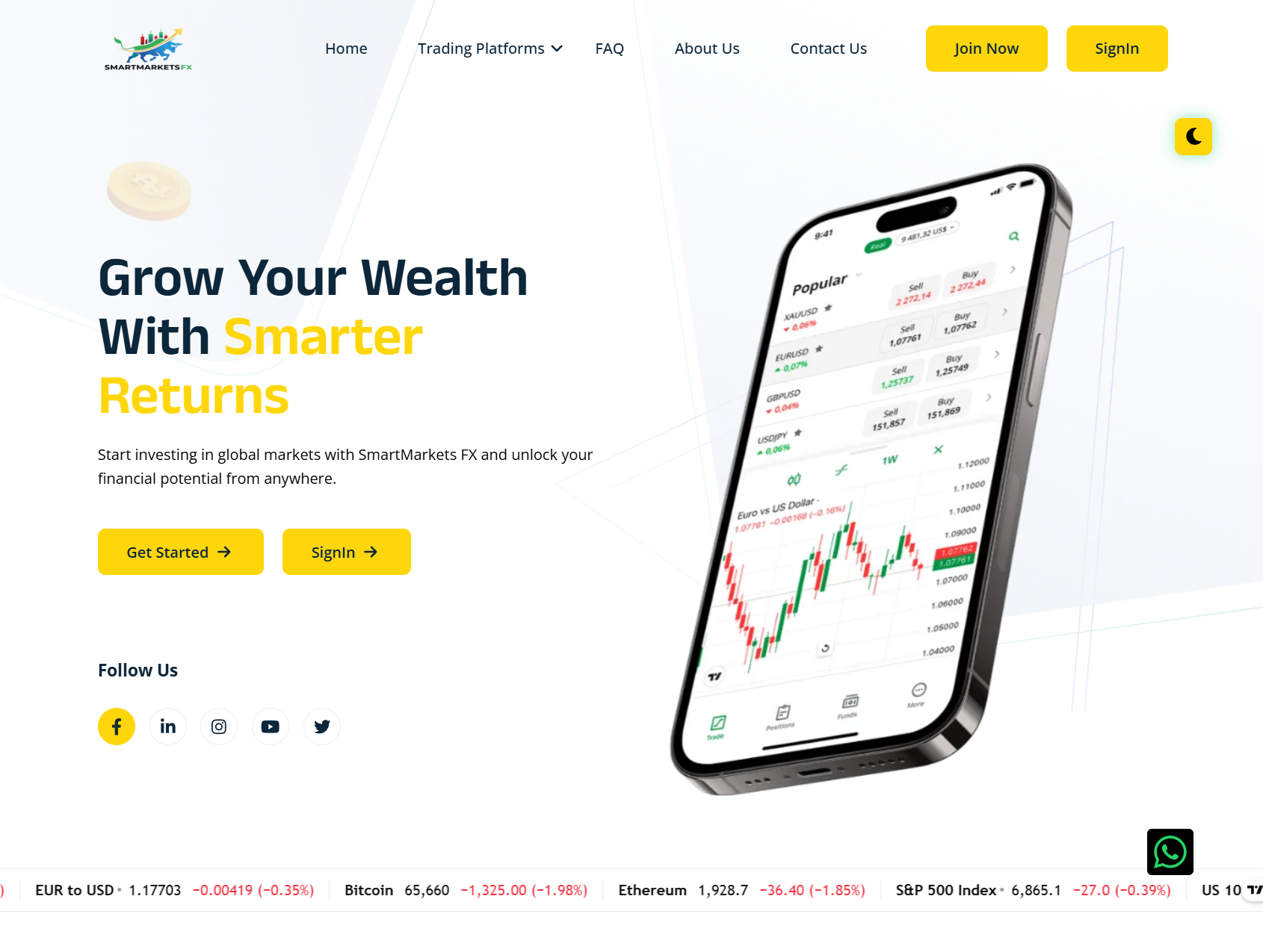 Мошеннический брокер SmartMarkets FX (smartmarketsfx.com). Отзывы и возврат денег - 1