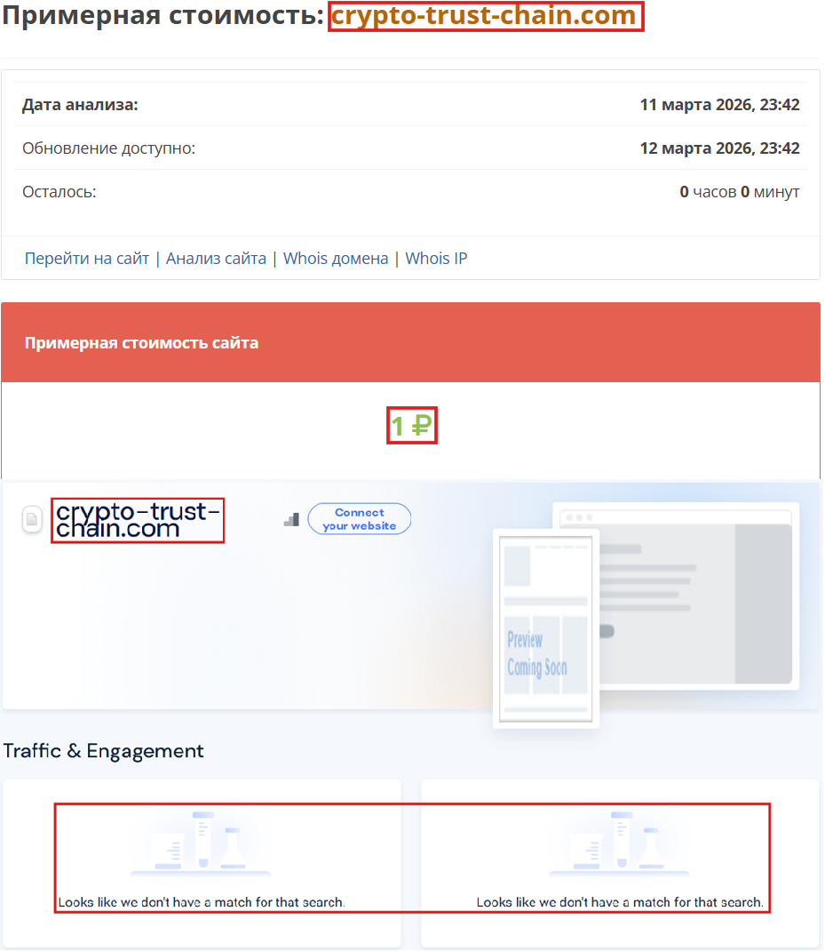 Аферистский брокер Сrypto Trust Chain (crypto-trust-chain.com). Отзывы и возврат денег - 3