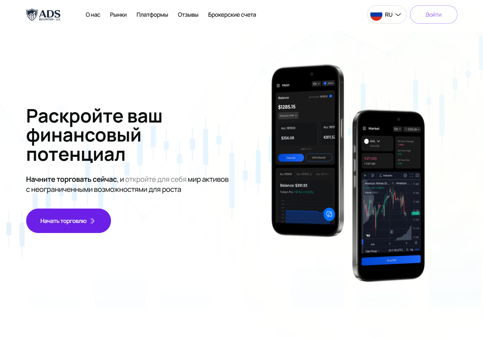 Фальшивый брокер ADS Securities LLC (adssecurities.net). Отзывы и возврат денег - 1