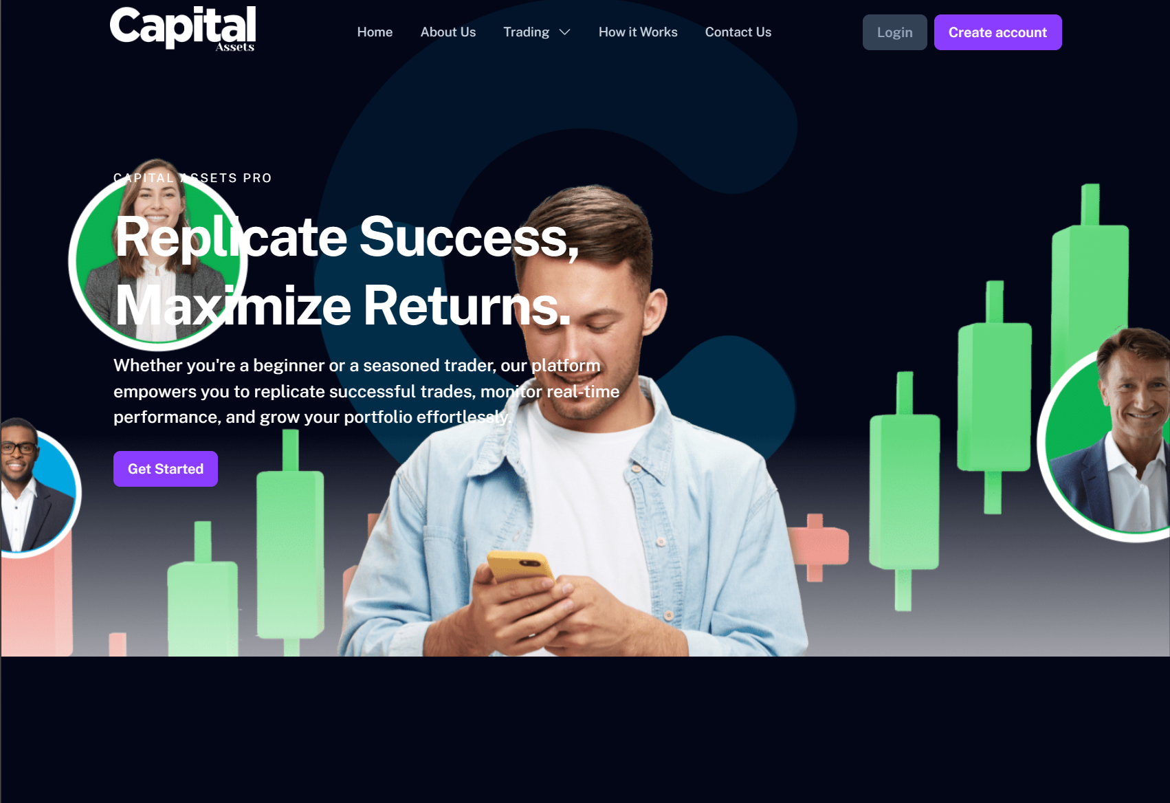 Псевдоброкер Capital Assets (capitalassetspro.net). Отзывы и возврат денег - 1