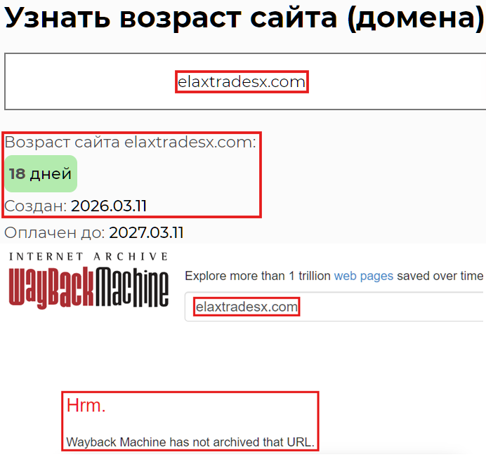 Псевдоброкер Elaxtradex (elaxtradesx.com). Отзывы и возврат денег - 2