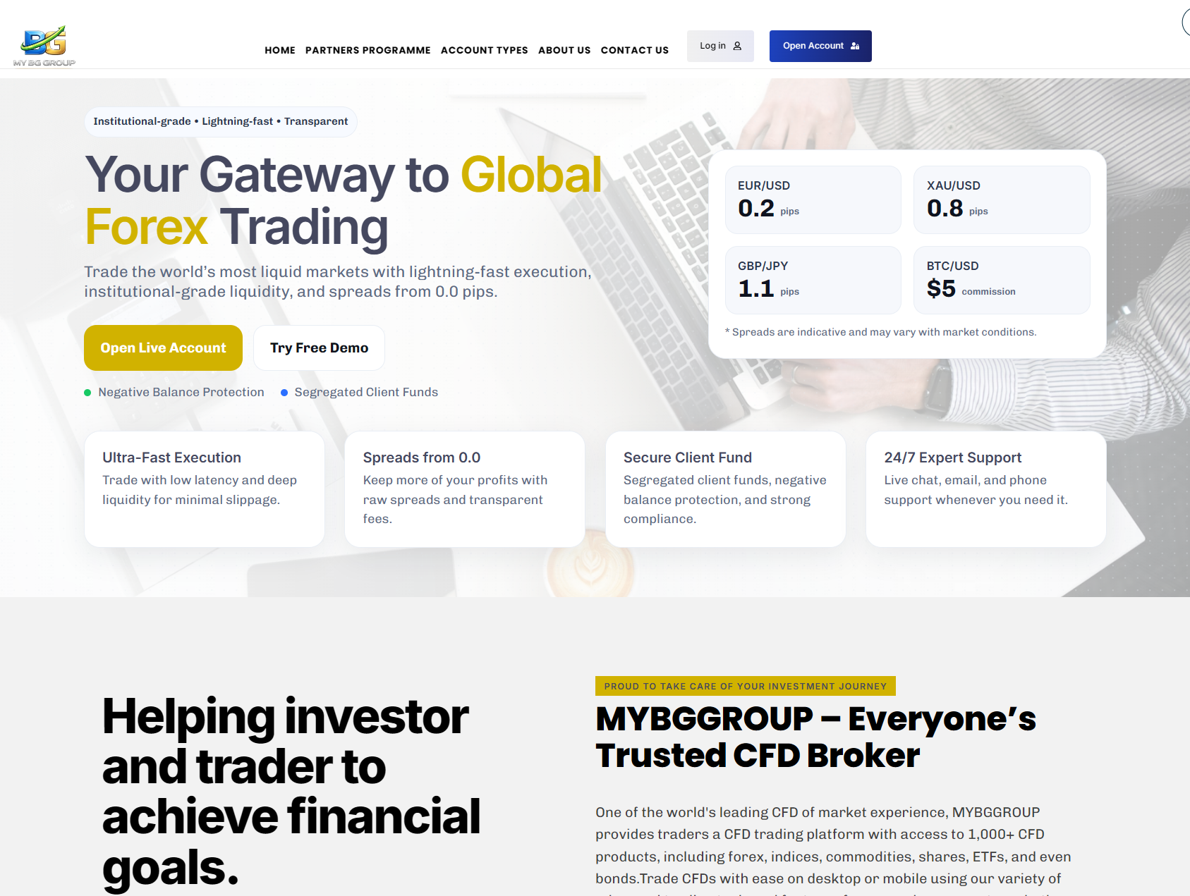 Аферистский брокер My BG Group (mybggroup.com). Отзывы и возврат денег - 1