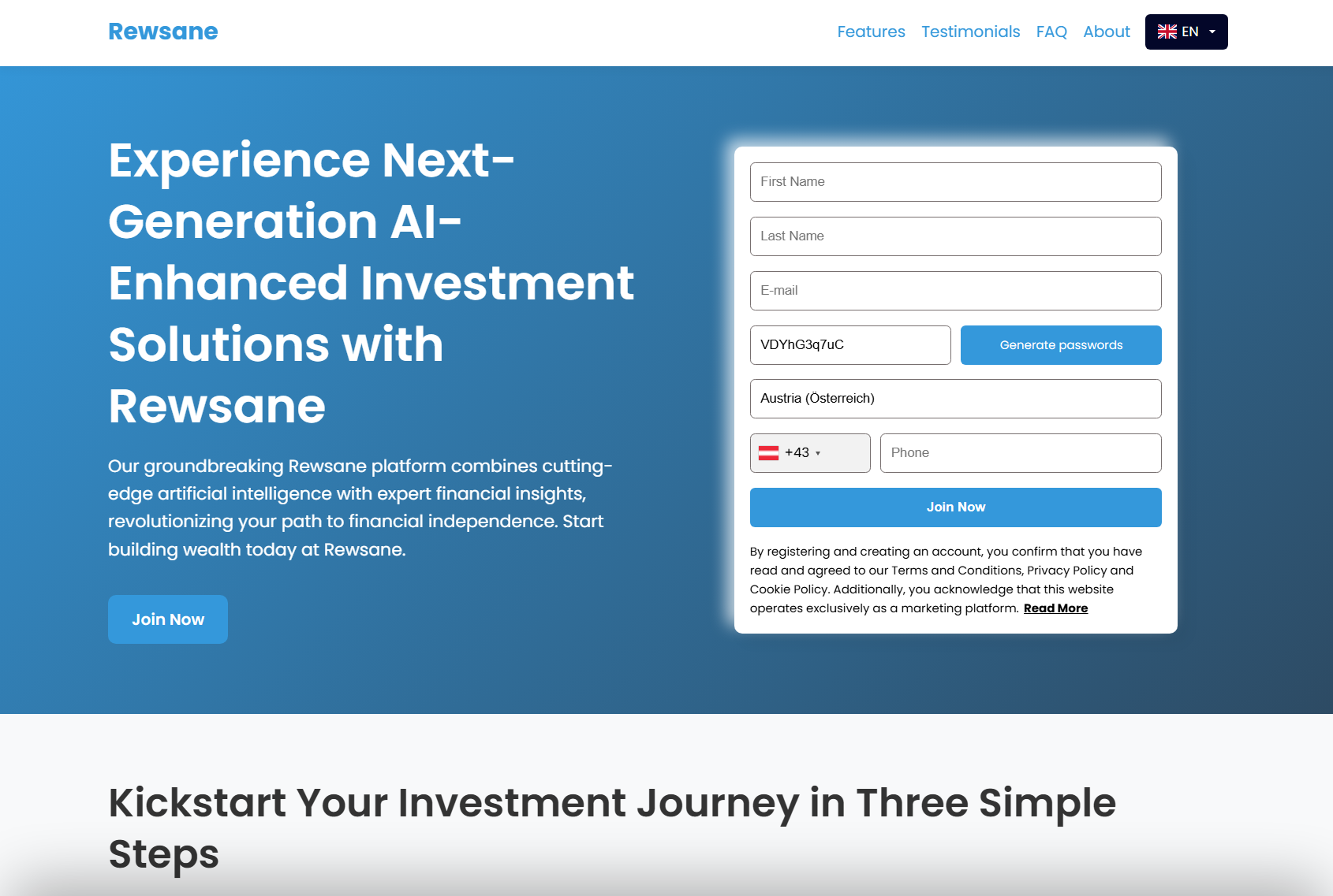 Псевдоброкер Rewsane (rewsane-app.com). Отзывы и возврат денег - 1