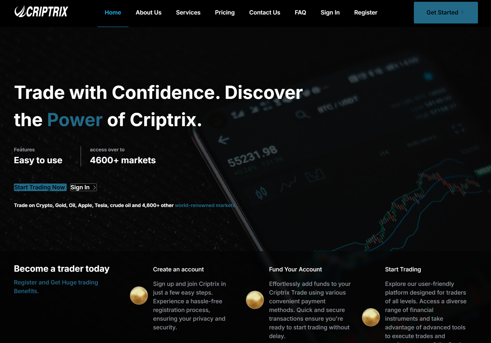 Фальшивый брокер Criptrix (criptrix.com). Отзывы и возврат денег - 1