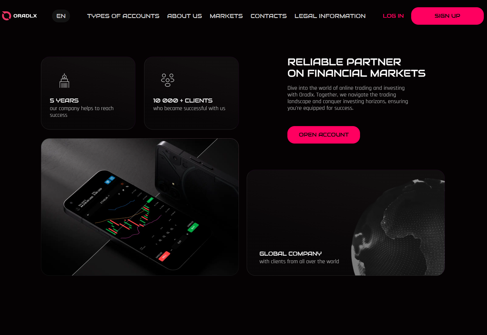 Мошеннический брокер Oradlx (oradlx.net). Отзывы и возврат денег - 1