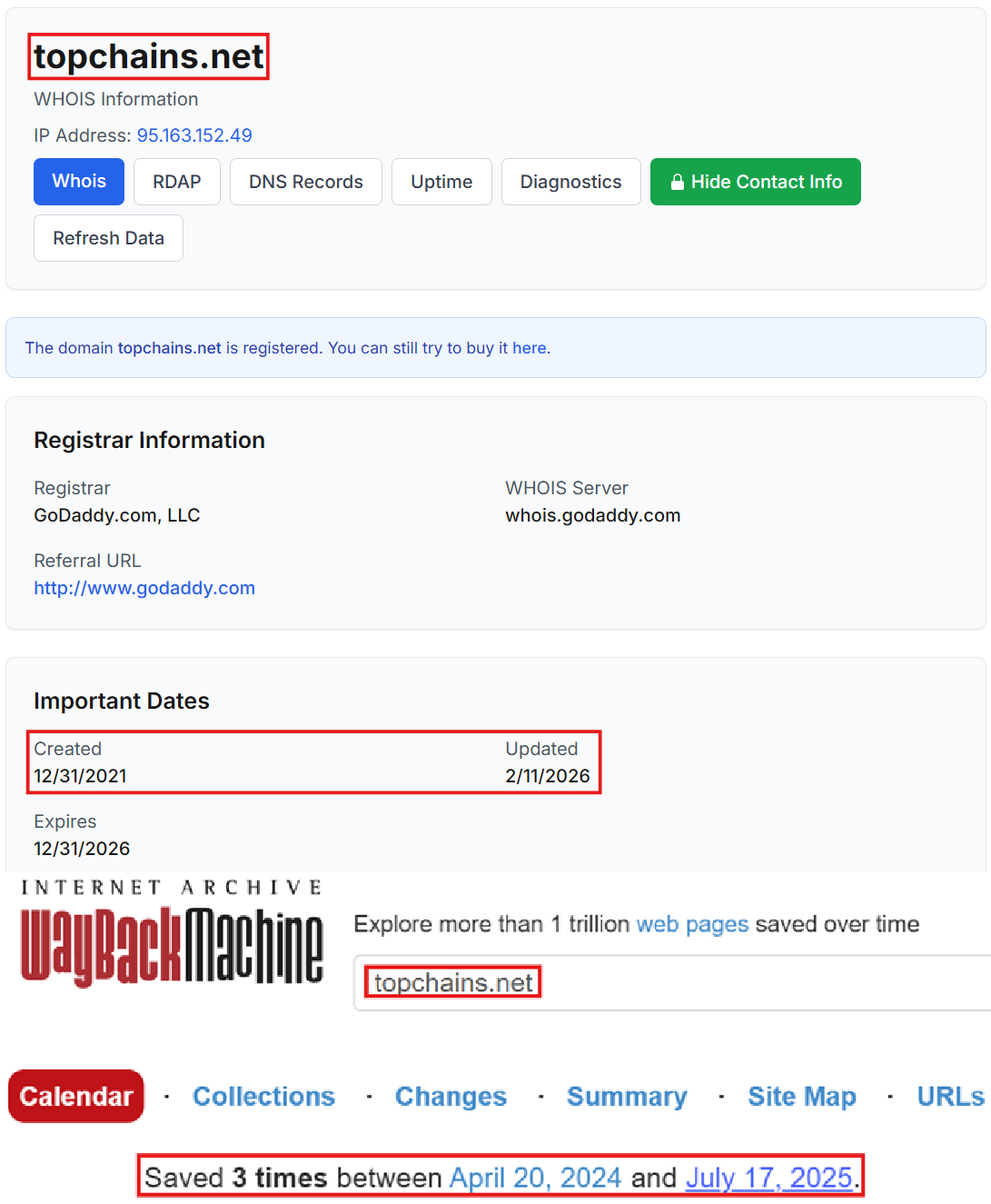 Мошеннический обменник TopChains (topchains.net). Отзывы и возврат денег - 2