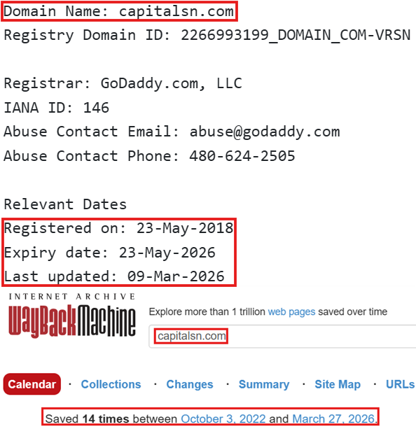 Мошеннический брокер CapitalSN (capitalsn.com). Отзывы и возврат денег - 2