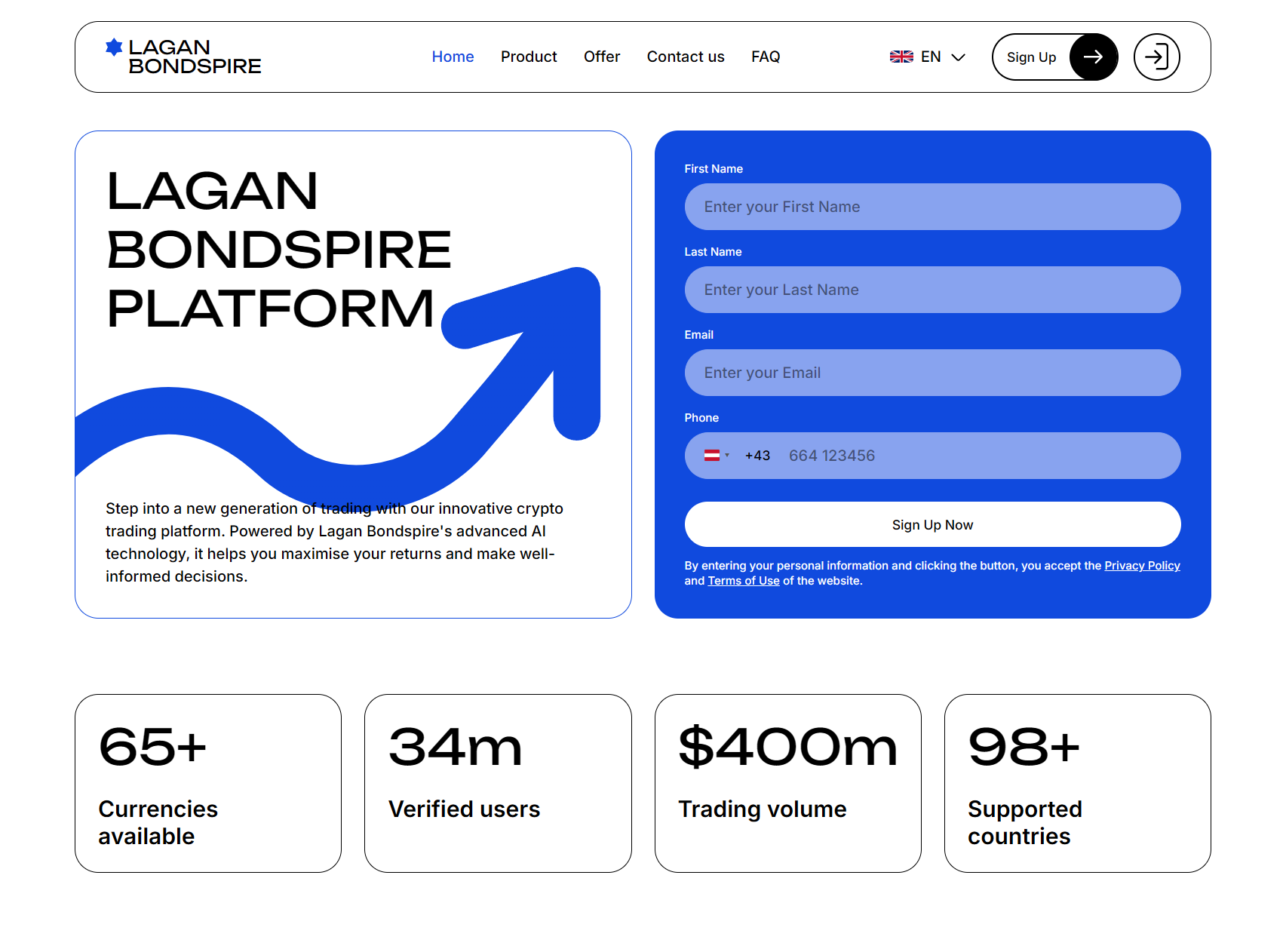 Мошеннический брокер Lagan Bondspire (lagan-bondspire.com). Отзывы и возврат денег - 1