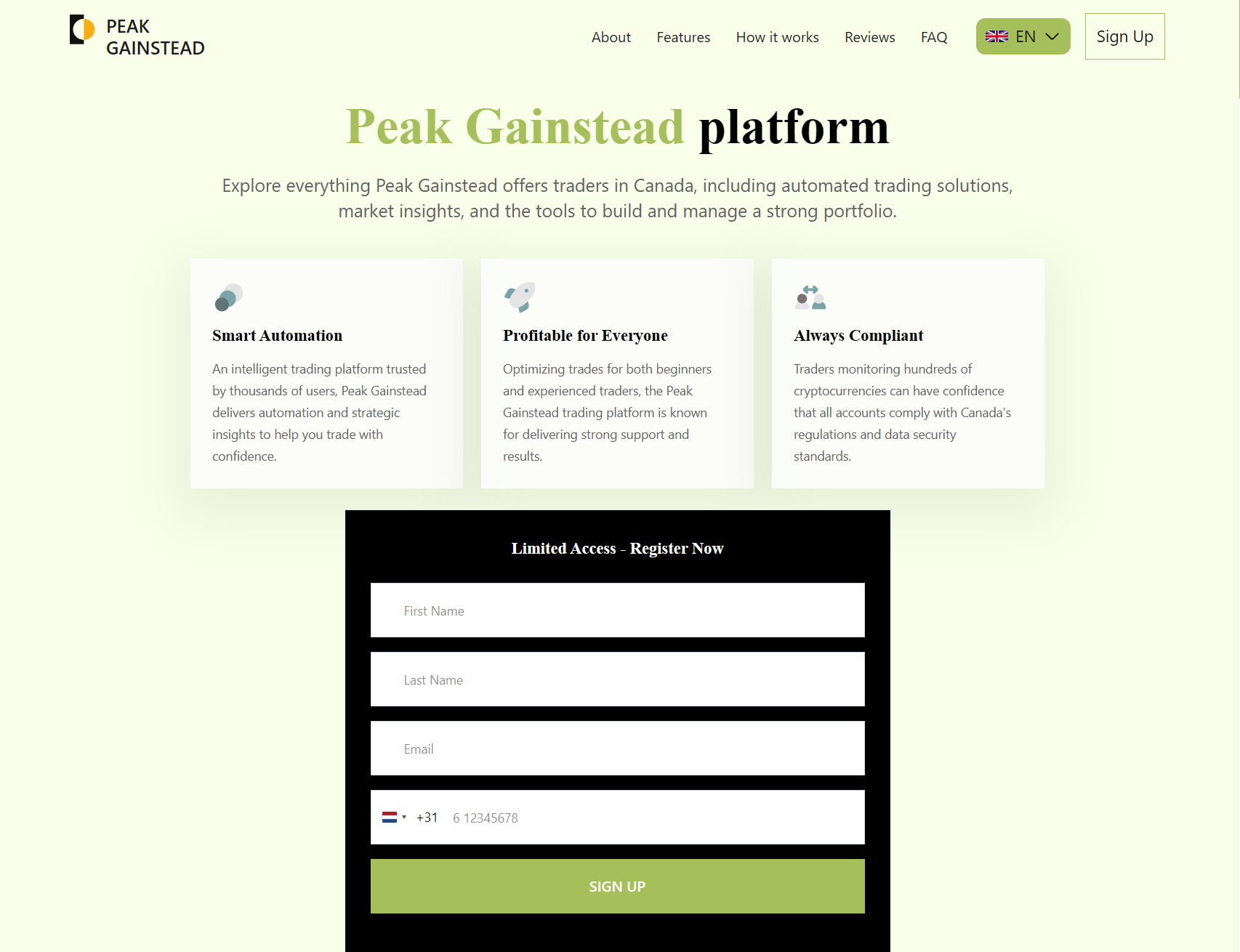 Аферистский брокер Peak Gainstead (peakgainstead.com). Отзывы и возврат денег - 1