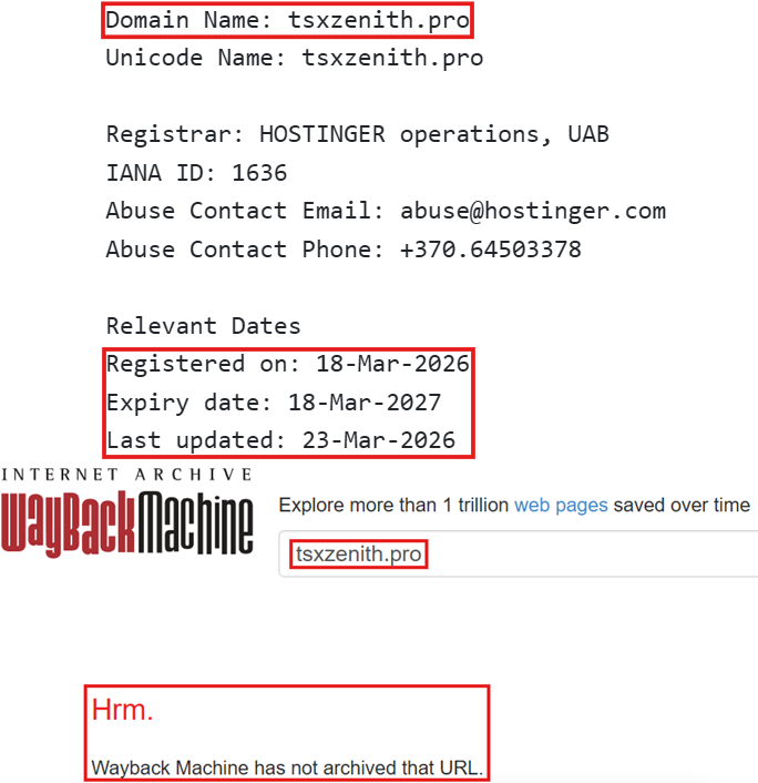 Фальшивый брокер TSX — Zenith (tsxzenith.pro). Отзывы и возврат денег - 2