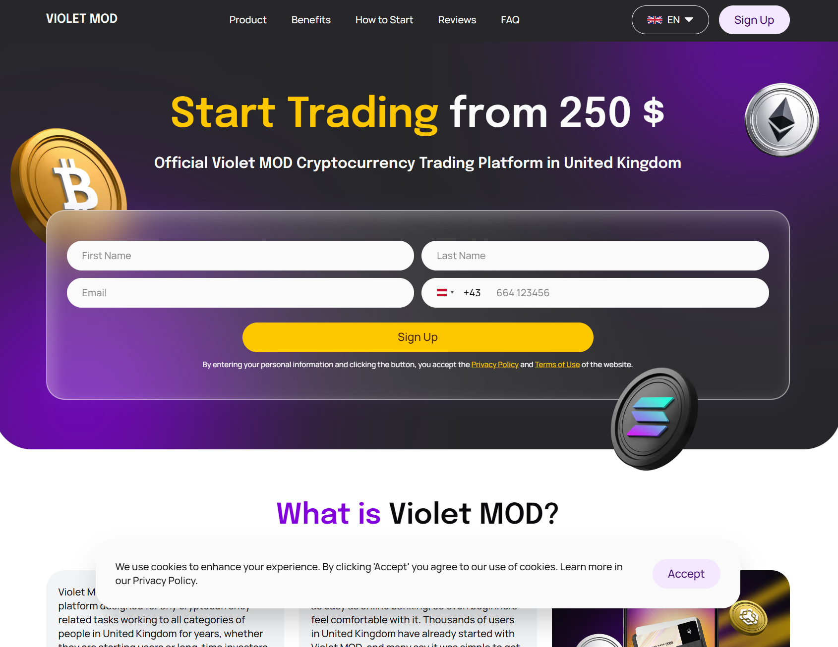 Мошеннический брокер Violet Mod (testprodmod1vio.best). Отзывы и возврат денег - 1