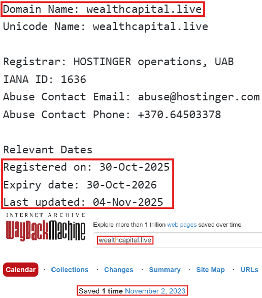 Фальшивый брокер Wealth Capital (wealthcapital.live). Отзывы и возврат денег - 2