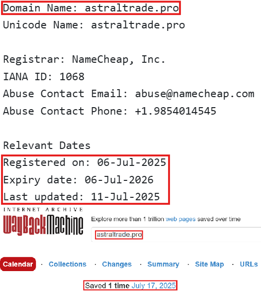 Лжеброкер Astral Trade (astraltrade.pro). Отзывы и возврат денег - 2