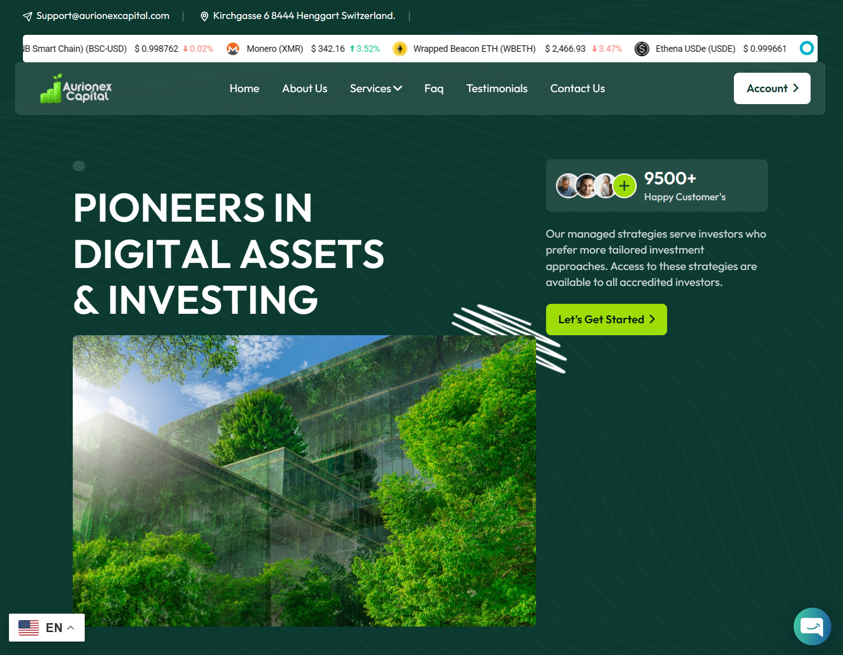 Аферистский брокер Aurionex Capital (aurionexcapital.com). Отзывы и возврат денег - 1