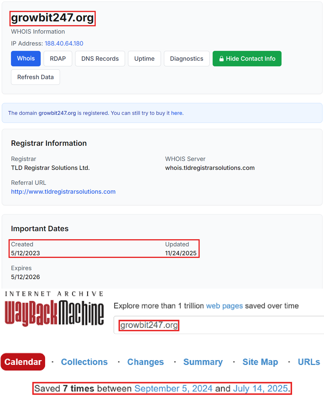 Нелицензированный брокер GrowBit24/7 (growbit247.org). Отзывы и возврат денег - 2