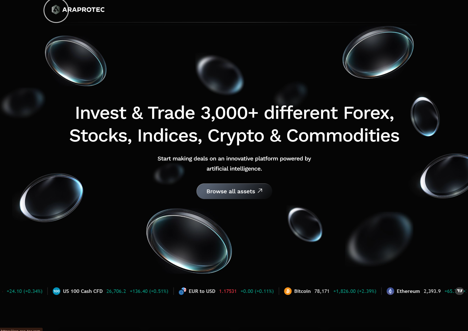 Лжеброкер Araprotec (ara-pro-tec.com). Отзывы и возврат денег - 1